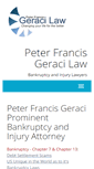 Mobile Screenshot of peterfrancisgeraci.net